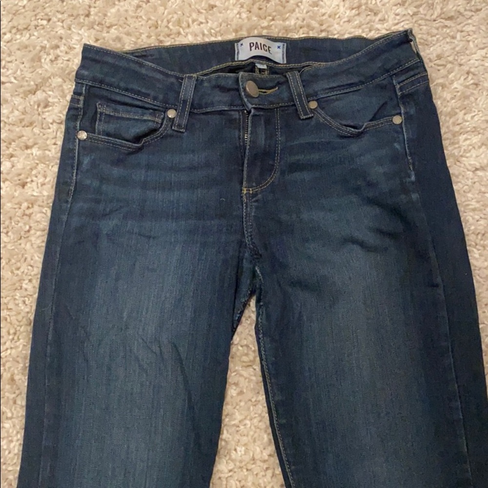 Paige Verdugo Ankle dark wash